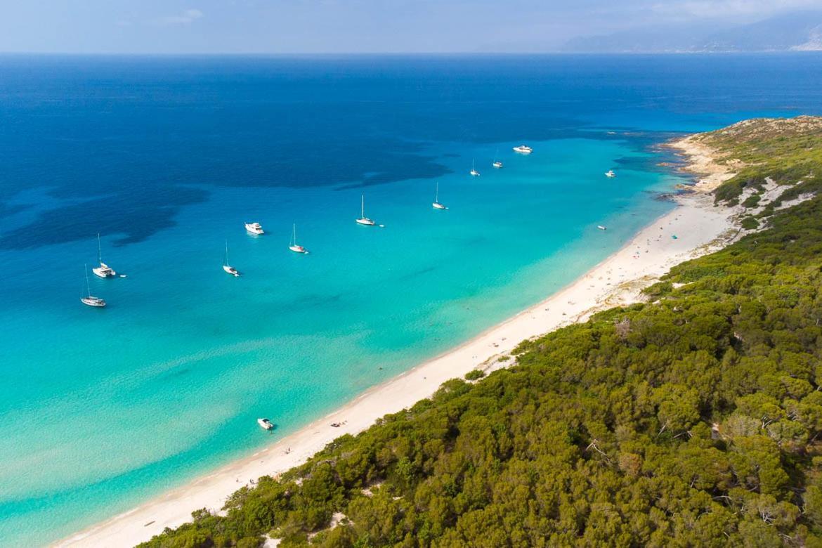 Hotel U Liamone Saint-Florent  Eksteriør billede